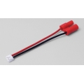 Hyperion Pack Connector for JR/ Spektrum Transmitters, 2-pin EHR Connector [HP-FG-CBL-2EHR]