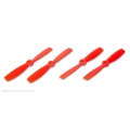 HQ Props 5x4.6 Bullnose Style Prop Orange (CW & CCW 2 pairs)