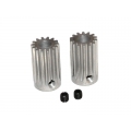 HR1179-14SS Steel Pinion 14T 08M 6mm shaft 2pcs