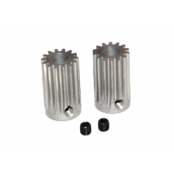 HR1179-14SS Steel Pinion 14T 08M 6mm shaft 2pcs