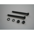 4mm Muffler Bolt with Nuts and Ringpairs (for 90 Size Muffler)