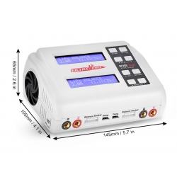 Ultra Power UP200 DUO AC DC 100W Lipo Battery Balance Charger 