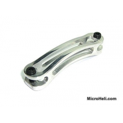 MicroHeli Aluminum Tail Boom Support Brace (SILVER) - T-REX 500/550E (SOLD OUT)