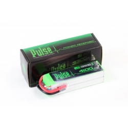 PLU25-50004 - PULSE LIPO 5000mAh 14.8V 25C 