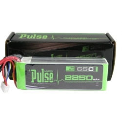 PLU65-22503 - PULSE LIPO 2250mAh 11.1V 65C- ULTRA POWER SERIES