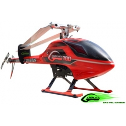 SAB Goblin 700 Flybarless Helicopter Kit RED (with black/white SAB blades) 
