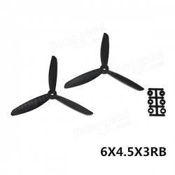 HQProp Triple Prop 6045 6X4.5X3 Glass Fiber Mix 2 PCS CCW For RC Multirotor(Suitable for r/c plane)