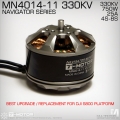 T-Motor Brushless Motor MN4014-11 KV330 (For DJI S800 Size) Model: MN4014-11-KV330 (SOLD OUT)