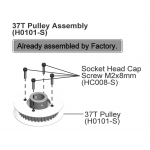 DIN 12.9 Socket Head Cap M2x8 (5pcs) - Goblin 630/700 [HC008-S]