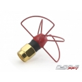 FuriousFPV Antenna Pinwheel 5.8Ghz-Short-Red