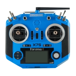 Frsky 2.4G 16CH ACCST Taranis Q X7S Transmitter Mode 2 M7 Gimbal Wireless Trainer Free Link RC Drone (BLUE)