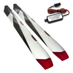 Fungkey Carbontech Luminous Carbon Main Blade 610mm Night Blade (H6166CL) 