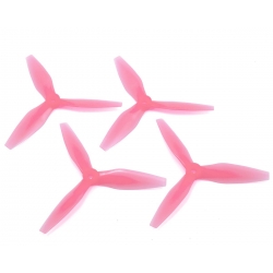 HQ Durable Prop  5X4X3V1S  Light Pink (2CW+2CCW)-Poly Carbonate
