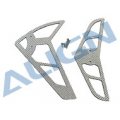 3K Carbon Vertical Harizontal Stabilizer Silver [HS1064] (SOLD OUT)