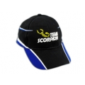 Scorpion Motor Cap (Black/Blue)