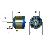 EMAX BL4030/10 Outrunner Brushless Motors