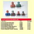 Pilot Statue For Warplane (Red / Blue) [TWPC001086A] (SOLD OUT)