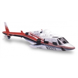 BELL 222®PAINTED 50size or 600size SCALE FUSELAGES (FK-H8403) [Red color] (SOLD OUT)