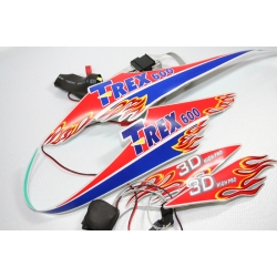 Flashing Sticker for Night Flight - T-REX 600 