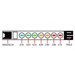 1S LIPO BATTERY VOLTAGE TESTER - MOLEX 1.25 AND POWERWHOOP PH2.0 COMPATIBLE