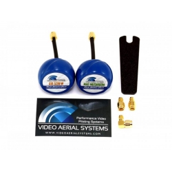 Video Aerial Systems 5.8GHz IBCrazy BlueBeam Ultra Antenna Set (RHCP) (Tx & Rx / SMA Male Plug - FatShark Compatible) (SOLD OUT)