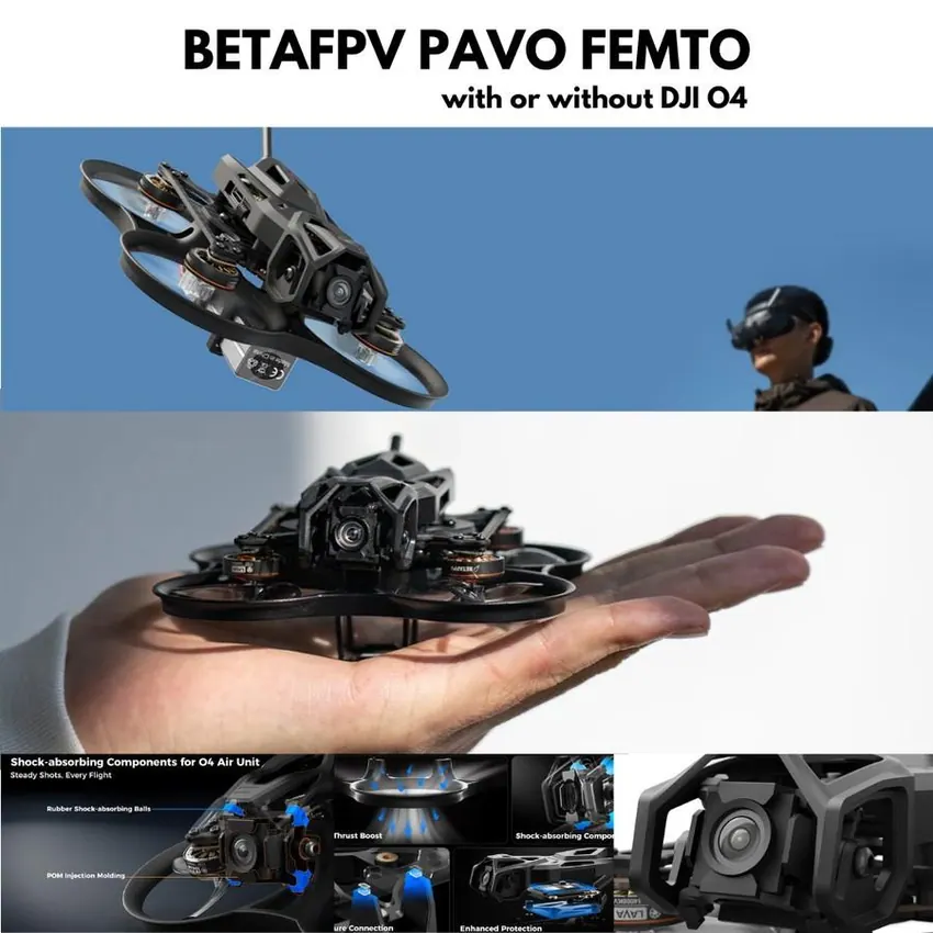 BetaFPV Pavo Femto Brushless Whoop Quadcopter
