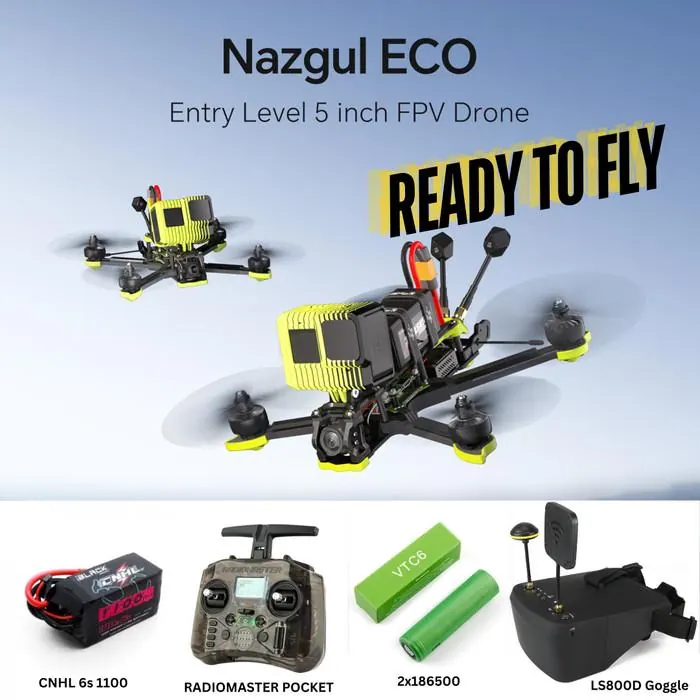 IFlight Nazgul XL5 ECO 6S Analog RTF READY TO FLY