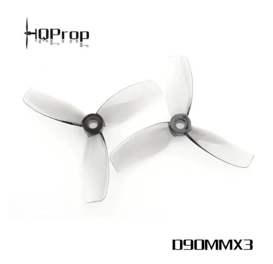 HQProp D90MMX3 for Cinewhoop Grey (2CW+2CCW)-Poly Carbonate